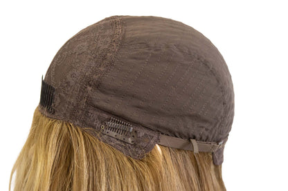 Peruca Royal Hair Judia 45cm Liso Loiro Médio Com Luzes