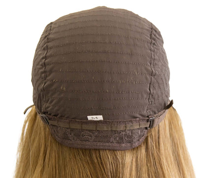 Peruca Royal Hair Judia 45cm Liso Loiro Médio Com Luzes