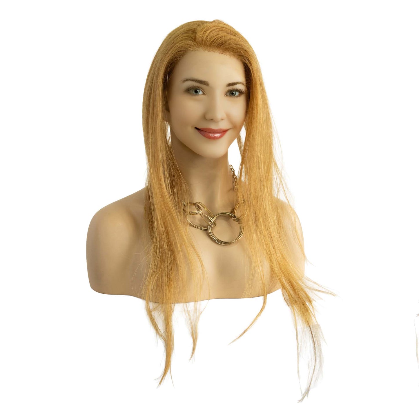 Hairline Com Topo Solução Capilar Frontal - Loiro Ruivo 70cm/66 gramas