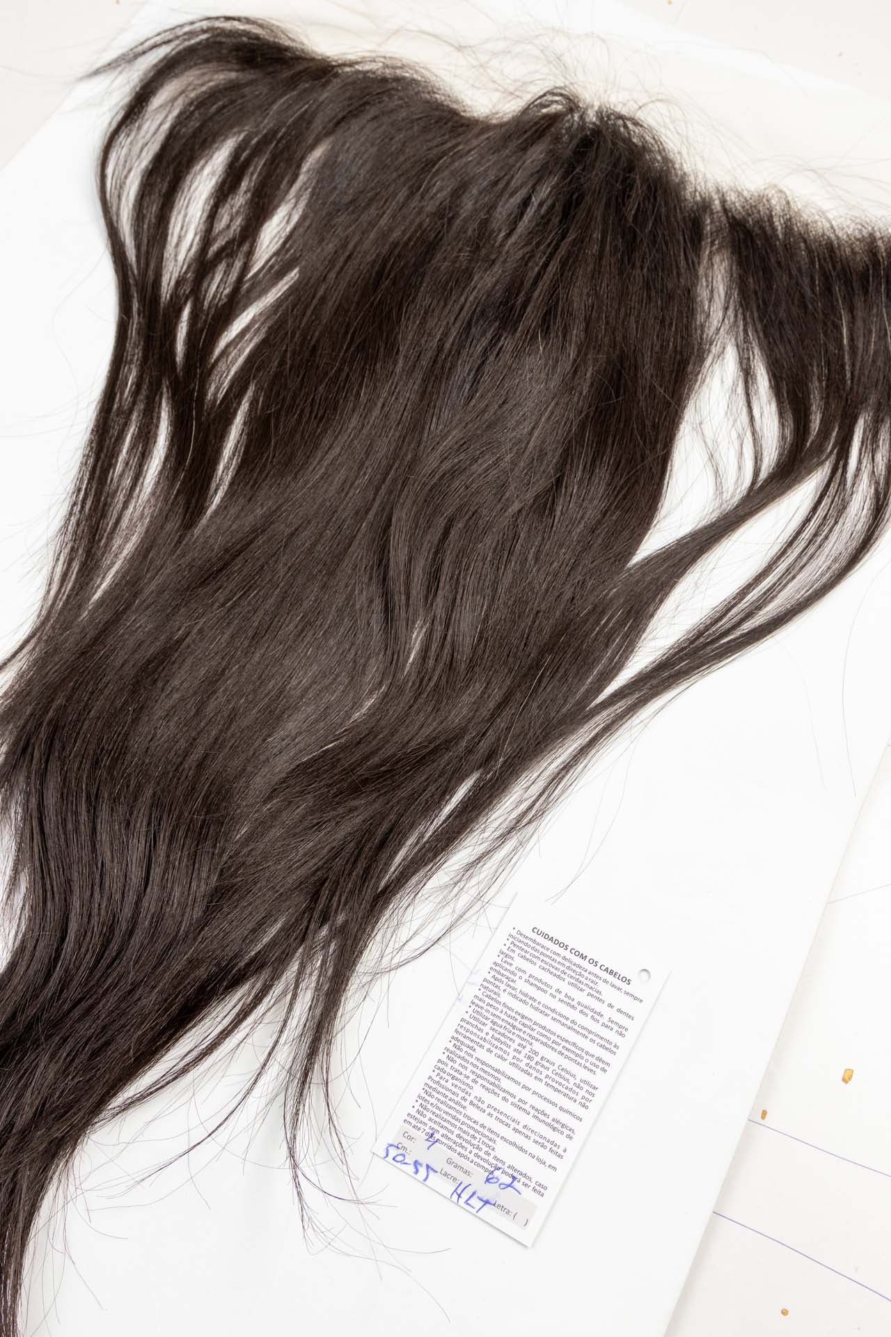 Hair Line com Topo castanho escuro ton 4/62 gramas/50-55cm