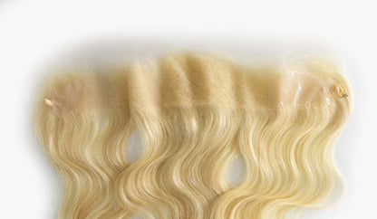 Hairline Solução Capilar Frontal Loiro Ondulado
