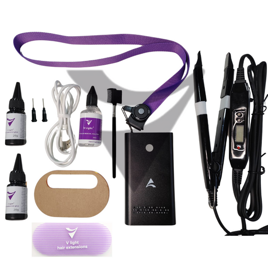 Kit V-light Hair Extension com 2 colas