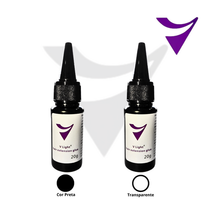 Kit V-light Hair Extension com 2 colas