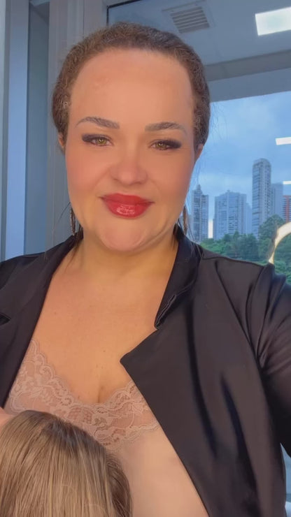 Peruca Loira Longa Com Semi Ondulações