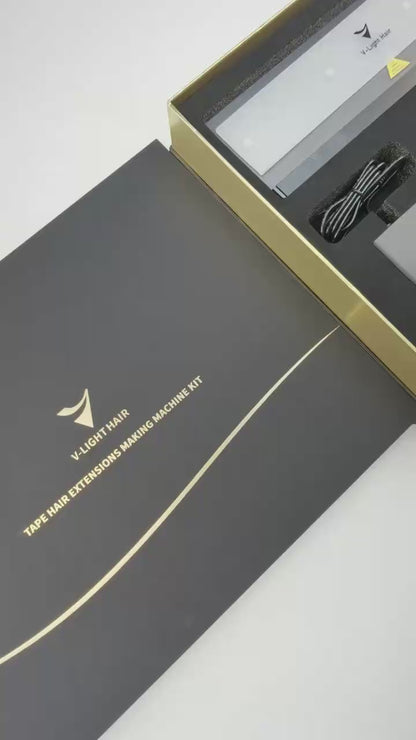 Kit Profissional V-Light Hair Extensions Inject para Fabricação de Extensões Capilares